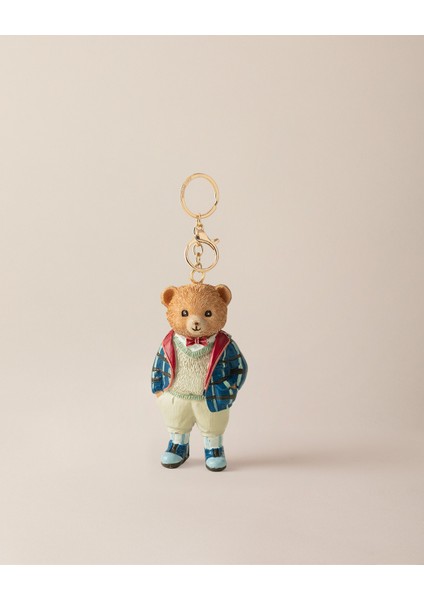 Boris Bear Anahtarlık - Lacivert/açık Bej