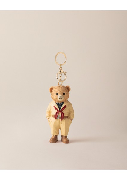 Cookie Bear Anahtarlık - Krem
