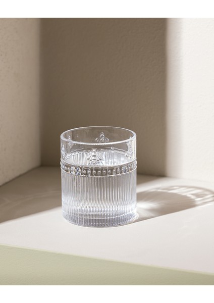 Abeille 4'lü Su Bardağı Seti - Şeffaf - 334 ml