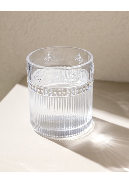 Abeille 4'lü Su Bardağı Seti - Şeffaf - 334 ml