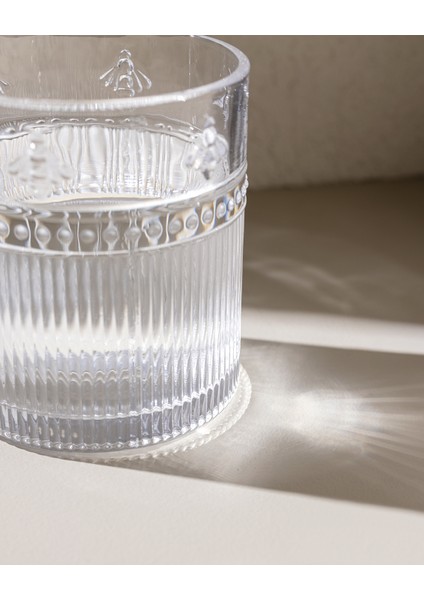 Abeille 4'lü Su Bardağı Seti - Şeffaf - 334 ml