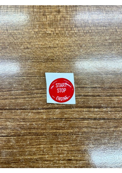 Bmw 4 Serisi F32 F33 F36 Kırmızı Start Stop Sticker Üstüne Yapıştırmadır fiyatları