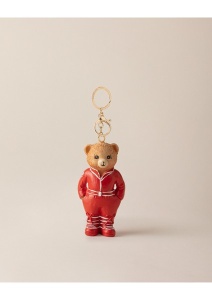 Jolie Bear Anahtarlık - Kırmızı