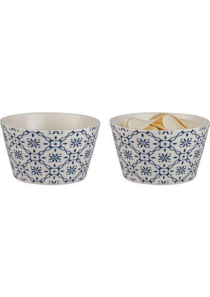 Morris 2'li Kase Seti - Mavi/Beyaz - 10 cm modelleri