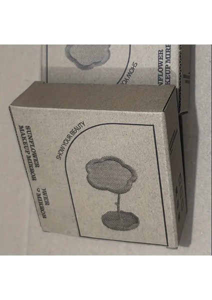 Beyaz Kutulu Yüksek Çözünürlüklü Cam Ayarlanabilir Ayna 1 Adet indirimleri