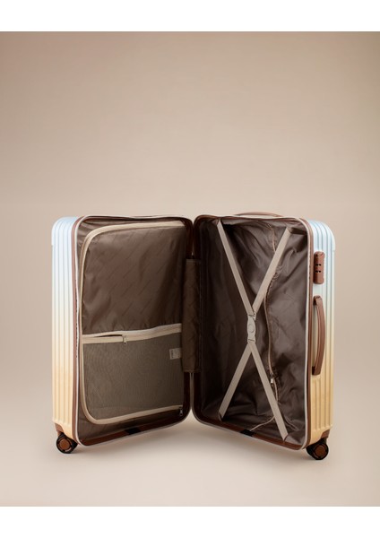 Chest Valiz/bavul - Bej - Orta Boy indirimleri