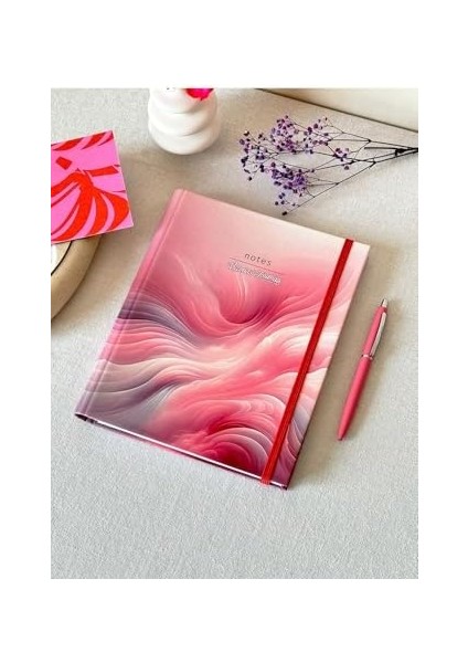 Spiralli Defter Sert Kapak 192 Sayfa 96 Yaprak 17X24 cm 90GR. Çizgili