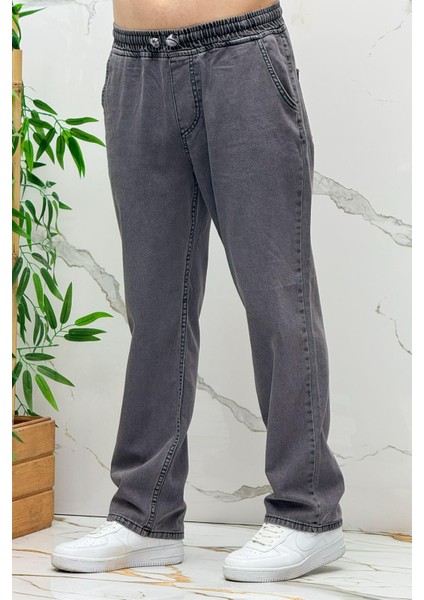 Erkek Baggy Kot Pantolon Rahat Kesim Tiril Tiril Ince Kumaş modelleri