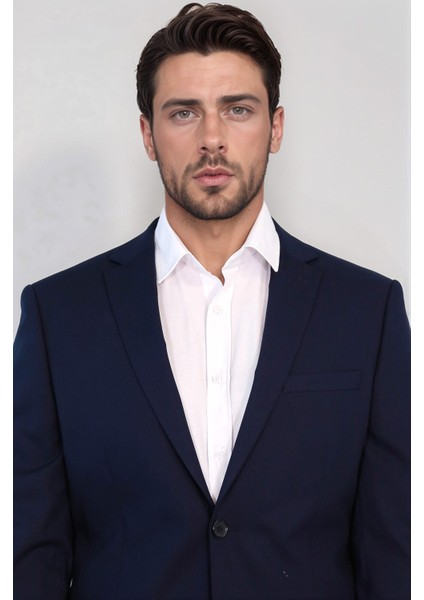 Ern Basıc Slım Takım Elbise Lacivert fiyatları