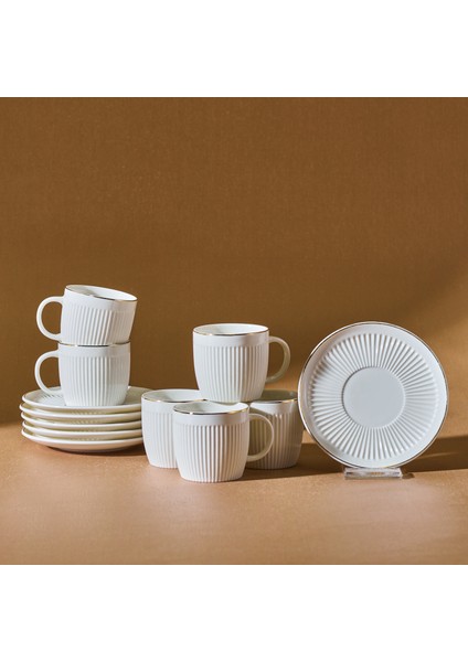 Pelin 6 Kişilik Kahve Fincan Takımı 90 ml