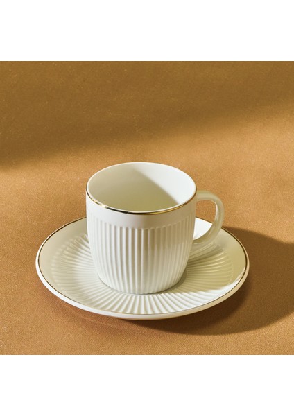 Pelin 6 Kişilik Kahve Fincan Takımı 90 ml