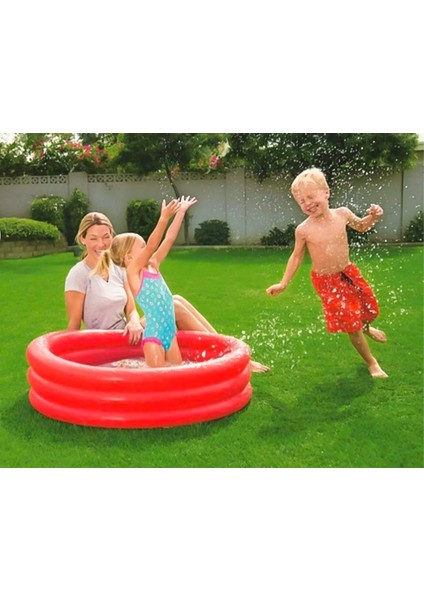Şişme Çocuk Havuzu Kırmızı 102x25cm 51024 modelleri