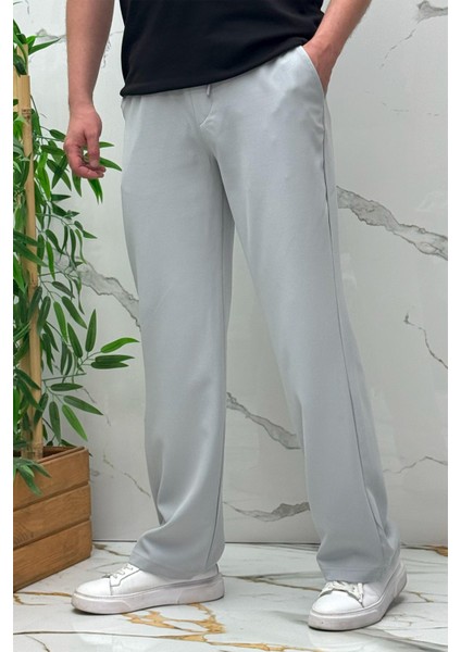 Erkek Baggy Geniş Kesim Pantolon Double Kumaş Yazlık fırsatları