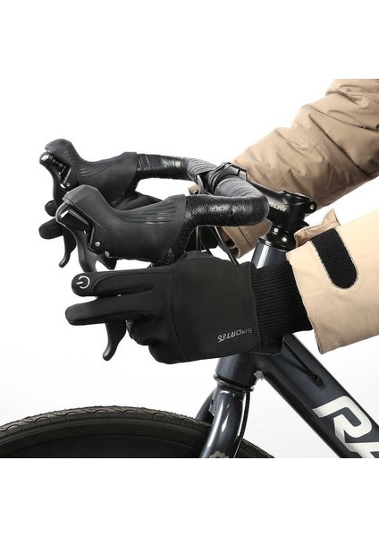 Soğuk Rüzgar Geçirmez Suya Dayanlıklı Dokunmatik Eldiven Parmak Korumalı Motosiklet Eldiveni fiyatları