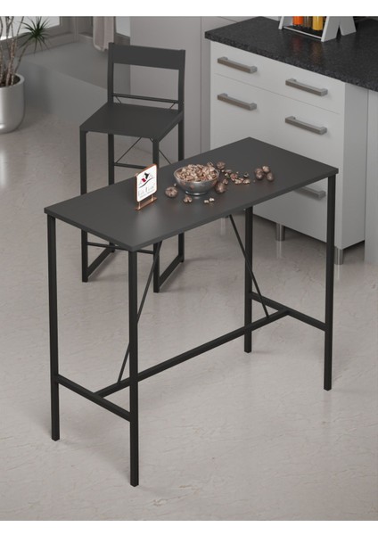 Siyah Bar Masası / Yemek Masası 1652S