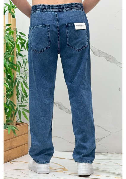 Erkek Baggy Kot Pantolon Rahat Kesim Tiril Tiril Ince Kumaş indirimleri