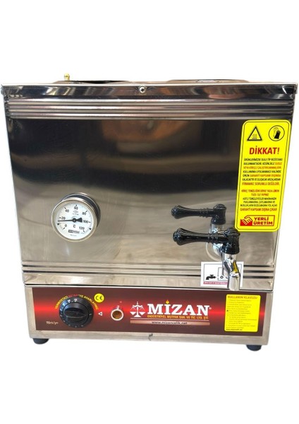 40 Cm'lik - 26 Litre Pleytsiz Kahveci Kazanı