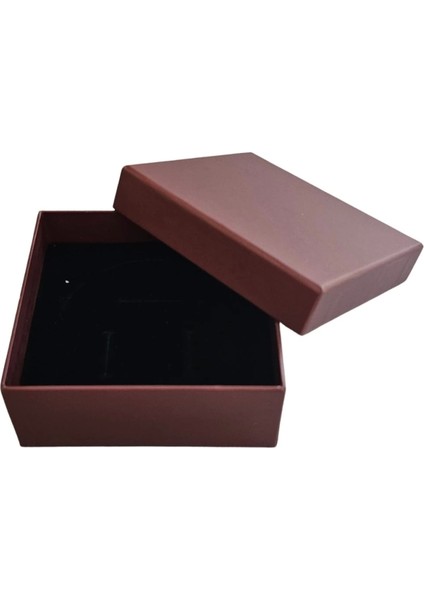 Bordo Sert Kelepçe Kutusu 12 Li Paket ( Içi Süngerli )