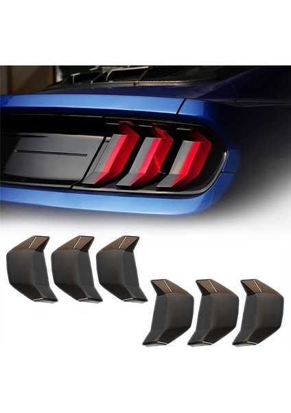 2018-2022 Smoke Black Için Arka Lamba Koruyucu Kılıfı (Yurt Dışından)