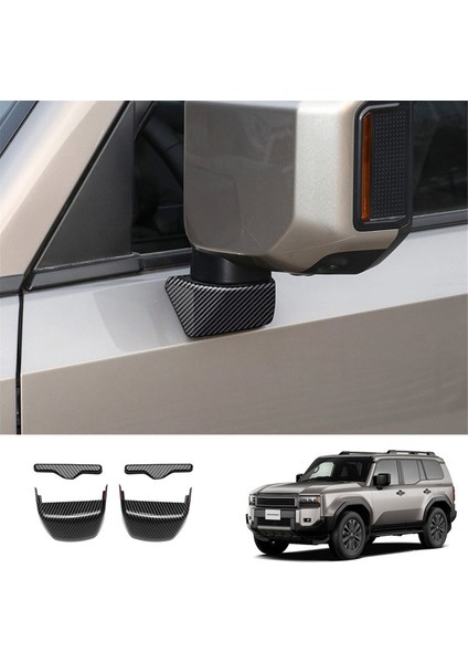 Prado LC250 2024 Karbon Fiber Için Araba Dış Dekorasyonu (Yurt Dışından)