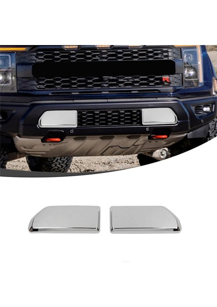 Ön Tampon Köşe Kapağı Trim Çerçeveleri Abs Gümüş (Yurt Dışından) fırsatları
