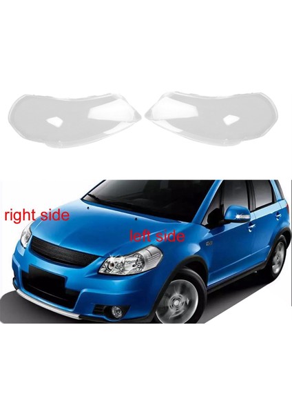 1 Çift Ön Far Mercek Abajur Kabuğu Sx4 2006-2016 (Yurt Dışından)