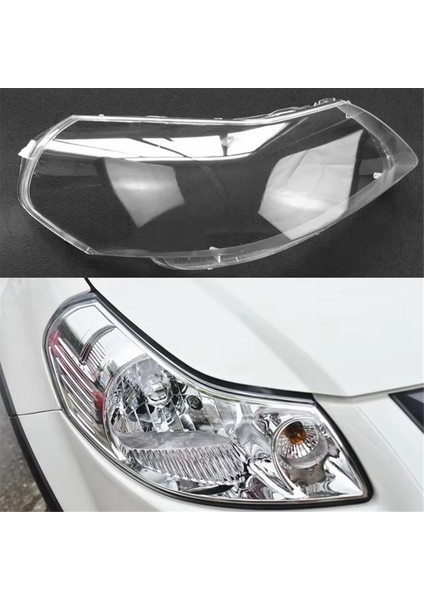 1 Çift Ön Far Mercek Abajur Kabuğu Sx4 2006-2016 (Yurt Dışından)