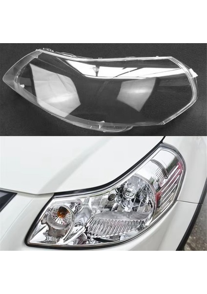 1 Çift Ön Far Mercek Abajur Kabuğu Sx4 2006-2016 (Yurt Dışından)