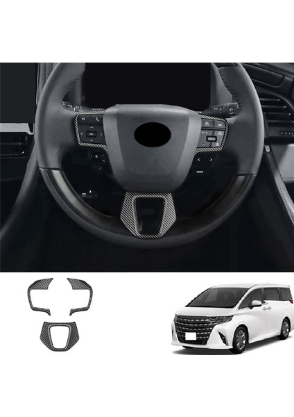 Alphard 40 Serisi 2023+ Için Karbon Direksiyon Simidi Döşeme Çerçevesi Etiketi (Yurt Dışından) modelleri