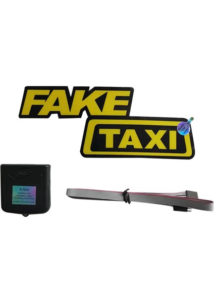 Komik Taksi Pencere Araba Sticker Işık Yayan Yarış (Yurt Dışından) fiyatları