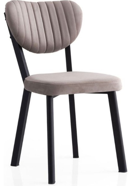 Olivya Sandalye, Siyah Metal