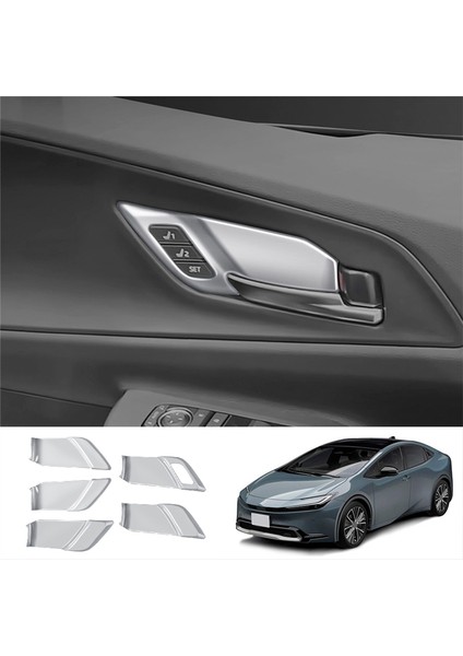 Kapı Kolu Kapağı Kapı Kase Kolu Döşemesi Için Gümüş Kapı Kolu Kılıfı (Yurt Dışından)