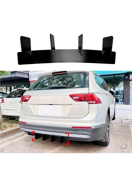 Mk2.5 2021-2023 Için Araba Arka Tampon Spoyleri (Yurt Dışından)