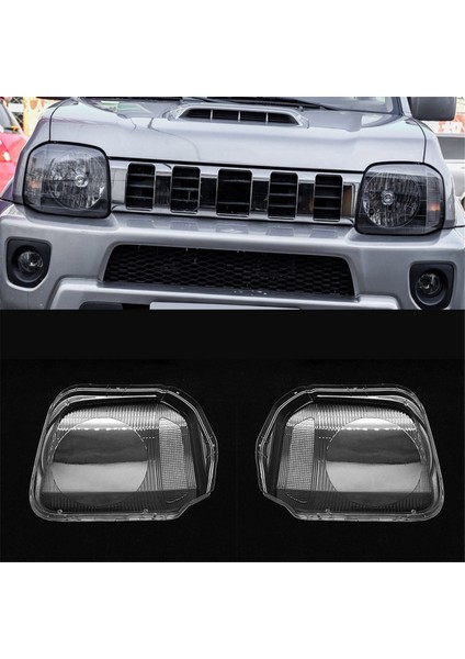 Ön Far Mercek Kapağı Abajur Kabuğu Jimny Sol (Yurt Dışından)