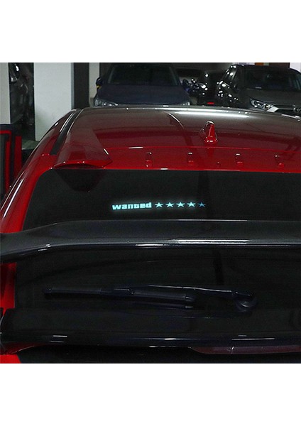 Jdm Panel Mavi Işık Için Ön Cam Elektrikli Aranıyor LED Işareti (Yurt Dışından) indirimleri