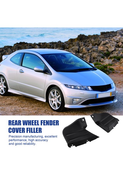 Arka Tekerlek Kapağı Dolgu Sol Sağ Fa3 Fa5 Için (Yurt Dışından) indirimleri