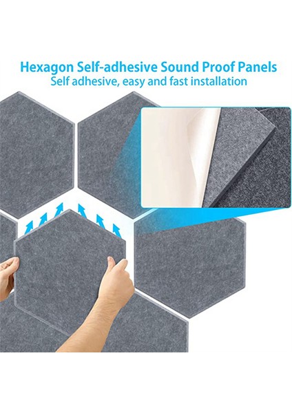 Kendinden Yapışkanlı Akustik Köpük Levha Yüksek Yoğunluklu Akustik Paneller (Yurt Dışından) modelleri
