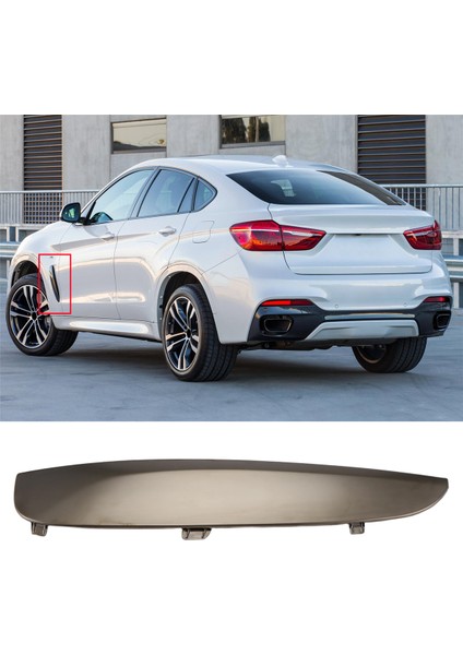 X6 F16 2015-2019 Için Araba Hava Kanalı Yan Panel Döşemesi 51767361417 L (Yurt Dışından) modelleri