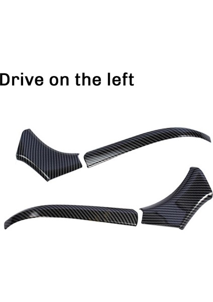 Lhd Karbon Fiber Için Araba Dikiz Aynası Taban Dekor Kapağı (Yurt Dışından) indirimleri