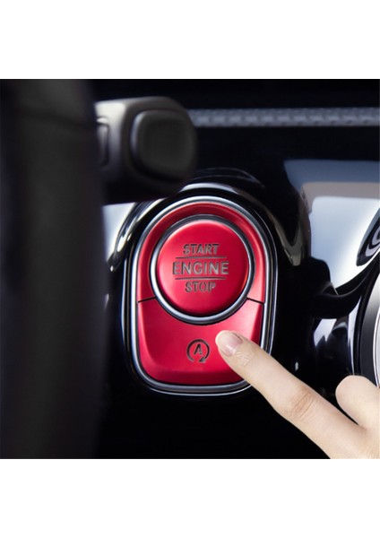 Motor Çalıştırma Durdurma Anahtarı Düğmesi Etiketi - W177 A (Yurt Dışından)