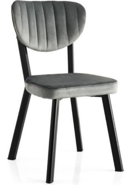 Olivya Sandalye, Siyah Metal