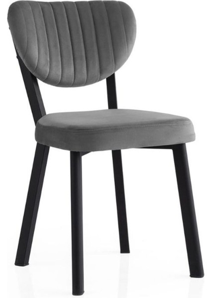 Olivya Sandalye, Siyah Metal