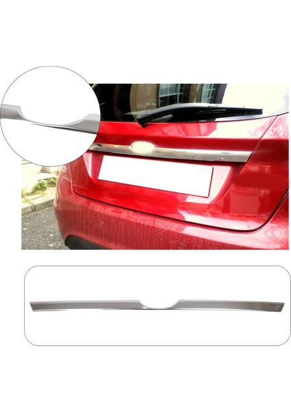 Ford Fiesta Uyumlu 2009 Ve Üzeri Krom Bagaj Çıtası Paslanmaz Çelik
