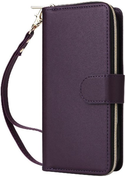 Samsung Galaxy A16 Manyetik Kapatma Crossbody ve Bilek 9 Cüzdan Kılıf (Yurt Dışından) fiyatları
