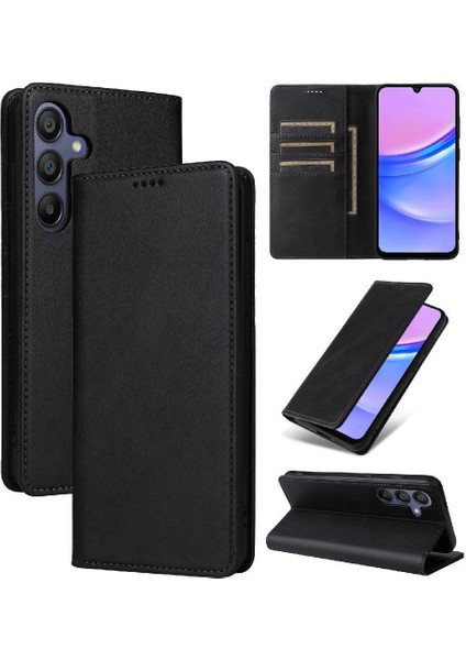 Samsung Galaxy A16 Saf Renk Rfıd Engelleme Darbeye Dayanıklı Kart Flip Case (Yurt Dışından) indirimleri