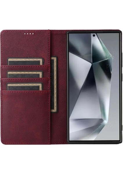 IPhone 14 Pro Flip Case Darbeye Dayanıklı Rfıd Engelleme Kart Yuvası ile Uyumlu (Yurt Dışından)