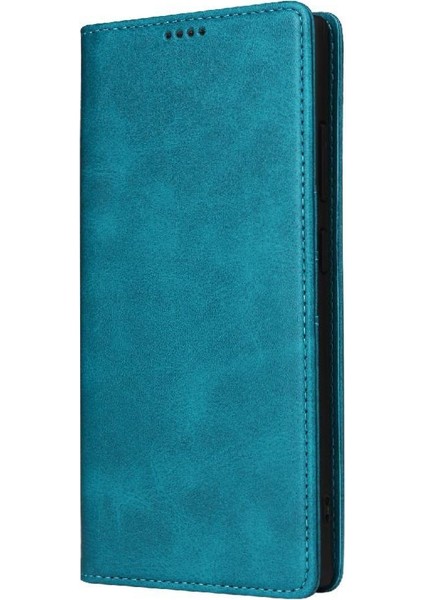 IPhone 15 Pro Max Flip Case Pu Deri Kart Yuvası Saf Rfıd ile Uyumlu (Yurt Dışından)