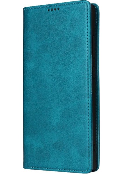 IPhone 12 Flip Case Kart Yuvası ile Uyumlu Pu Deri Saf Renk Rfıd (Yurt Dışından)