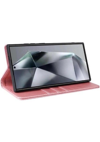 IPhone 13 Pro Max Flip Case Kart Yuvası ile Uyumlu Saf Renk Pu Rfıd (Yurt Dışından)