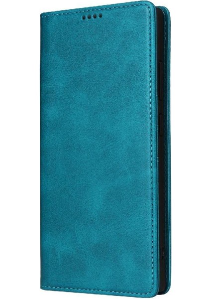 IPhone 13 Pro Max Flip Case Kart Yuvası ile Uyumlu Saf Renk Pu Rfıd (Yurt Dışından)